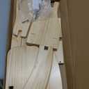 Rocking Horse Wooden Ride On Toy for Kids Classic Design Rocking Horse with Pedal and Safe Backrest Fine Workmanship(Classic, Natural)