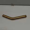 Moen Brushed Gold 8-Inch Standard Shower Arm with 1/2-Inch Universal Threads, 123815BG