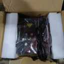 1000W Vertical Fog Machine with 6 LED Lights and Wireless Remote for Stage Halloween Wedding Parties-1 Pack