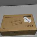 Small White Floating Shelves for Wall Decor, Wall Mounted Wood Shelf for Bedroom, Living Room, Bathroom, Kitchen, Nursery, Display Picture Ledge Shelf with Lip Set of 2-8 Inches, White