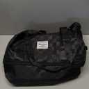 Rolling Duffle Bag with Wheels and Shoe Bag for Travel Expandable Foldable Travel Duffel Bag Carry on Luggage Bag Checkerboard Weekender Bag for Men Women