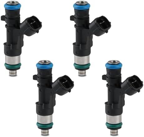 JDMON Fuel Injectors Compatible with Volkswagen Beetle 2004 2005 2008 2009, Golf 2003-2006, Golf City 2007-2010, Jetta 2004 2005, Jetta City 2007-2009 L4 2.0L Replacement for 06A906031BS, Set of 4