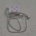 Surge Protector Power Strip - CHCORE 5Ft Braided Extension Cord with 8 Outlets with 4 USB (2 USB C) Charging Ports, Flat Plug Multi Plug Outlet Extender Charging Station for Home Office, ETL, White