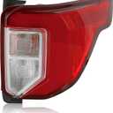 Tail Lights Assembly Compatible with Explorer 2020 2021 2022 2023 Rear Brake Lamp With Wire Harness and Bulbs LB5Z13404F FO2801275(Right Passenger Side 20-23 Explorer)