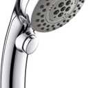 HOMELODY High Pressure Handheld Shower Head with ON/OFF Pause Switch 6-Functions Water Saving Shower head, Detachable Shower Head,Chrome Finish