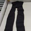 Medical Compression Tights Women, 20-30 mmHg Graduated Compression Pantyhose Men, Footless Compression Stockings, High Waist Compression Leggings, Support Hose for Varicose Veins, Edema, Dvt (Medium, Black)