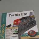 Motorized Train for Wooden Track, Remote Control Train with Magnetic Connection, Battery Operated Locomotive Trains for Toddlers, Compatible with Thomas, Brio, Chuggington, Red