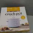 Crock-Pot Manual Design Series 4.5 Quart Slow Cooker, Macaroon Blue