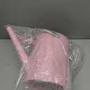 Galvanized Iron Watering Can for Indoor Plants, DIY Watering Cans for House Plant Garden Flower, Long Spout Water Can for Outdoor Watering Plants 6.44L 1.7Gallon (Pink)