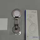 Syncwire Fits MagSafe Car Mount for Car Dash&Tesla Screen[All-Metal] Magnetic Phone Holder, [Flexible Three-axis]360 Rotation Car Mount Strong Magnets Car Phone Holder for iPhone 17 16 15 14 Pro Max (Titanium Black)