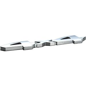 4x4 Chrome Fender Side Rear Emblem Badge With Adhesive For Truck/Suv/Pickup Rear Tailgate Tail Gate Door 4Wd (Chrome)( SIZE - 5.5 inch length * 1.5 inch width)