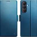 for Samsung Galaxy S26 Plus Case Wallet with RFID Blocking Card Holder, PU Leather Kickstand Protective Flip Phone Cover Fit for Galaxy S26 Plus 6.7", Blue