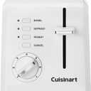 Cuisinart 2Slice Toaster, Compact, White, CPT122