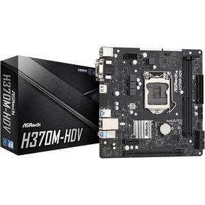 ASRock H370M-HDV LGA1151/ Intel H370/ DDR4/ SATA3&USB3.2/ Micro ATX Motherboard