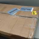 Elephance Twin Bed Frame with Headboard, Metal Platform Bed Frame with 12 Inch Storage Space No Box Spring Needed (White)