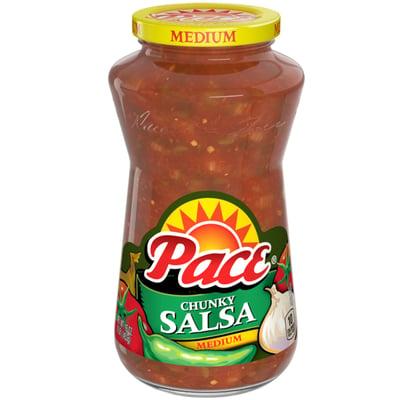 Pace 16oz Medium Chunky Salsa 12 Pack BB 2/2/26