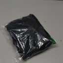 SweatyRocks Women's Lapel V Neck Sleeveless Blazer Sheer Mesh Zipper Vest Jackets Black Large