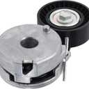 Belt Tensioner Drive Belt Tensioner Pulley Assembly for Infiniti Qx50 2.0L 2018-2023 No.119555NA1A/11955BV80A Metal 1 Pc