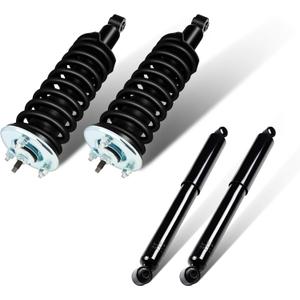 SCITOO Front and Rear Complete Struts Spring Assembly for Frontier 4-Pack