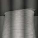 Cooling Side Sleeper Pillow for Neck and Shoulder Pain, Luxury Shredded Memory Foam Curved Bed Pillows for Sleeping Set of 1- Adjustable Standard Size- Washable Cover Crescent White