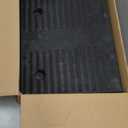 5" Rise 2pack Rubber Curb Ramps for Wheelchair Threshold Driveway Doorway Shed, Truck Car Motorcycle Bike Cart Lawn Mowers Angled Step Entry in Ramp, 7000lbs Heavy Duty Powersports Loading Ramp