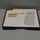 Power Strip, SUPERDANNY Surge Protector with 22 AC Outlets and 6 USB Charging Ports, 1875W/15A, 2100 Joules, 6.5Ft Flat Plug Heavy Duty Extension Cord for Home, Office, Dorm, Gaming Room, Black