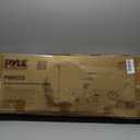 Pyle Universal Microphone Stand - Handheld Mic Compatible, Heavy Compact Base, Lightweight & Compact Design, 2.8 to 5 Ft Height Adjustable Clamp, Pivot Angle Clip, Home/Studio Use (Pair)