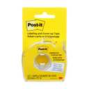 Post-it Labeling and Cover-Up Tape, 1-Inch x 700-Inch Roll  Non-Refillable  Virtually Invisible on Copies  Ideal for Labeling and Corrections