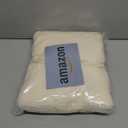 TREELY 100% Cotton Knitted Throw Blanket Couch Cover Blanket(50 x 60 Inches, Ivory White)