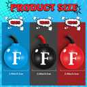 Gemscream 12 Pcs Bomb Foam Balls 2.5" Cute Funny Toy Gag Gift