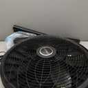 Lasko Pedestal Fan, Oscillating Fan for Bedroom with Adjustable Height and 3 Cooling Speeds, Portable, 18", Black