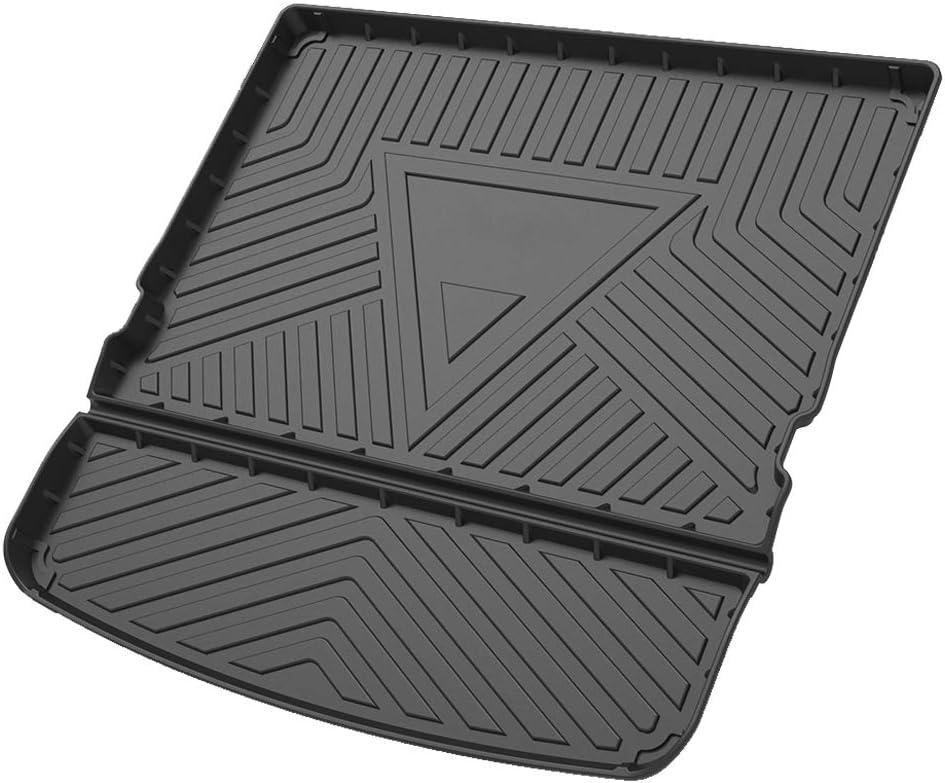 Journey Cargo Liner for 2009-2019 2020 2021 Dodge Journey Trunk Liner Tray Heavy Duty Rubber Rear Cargo Area Mat Waterproof Protector Floor Mat Black