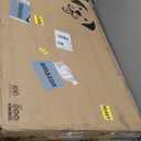 MidWest Homes for Pets 42-Inch iCrate for Large Breeds, 71-90 lbs, Single Door Folding Dog Crate with Divider Panel, Leak-Proof Tray & Secure Latch, Portable, Durable & Easy to Assemble