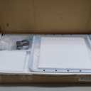 Printer Stand with Storage Shelf,3 Tier Printer Cart with Wheels,Mobile Printer Table for Home Office,Stands for Printer Heat Press Scanner Fax,Industrial Style (White)