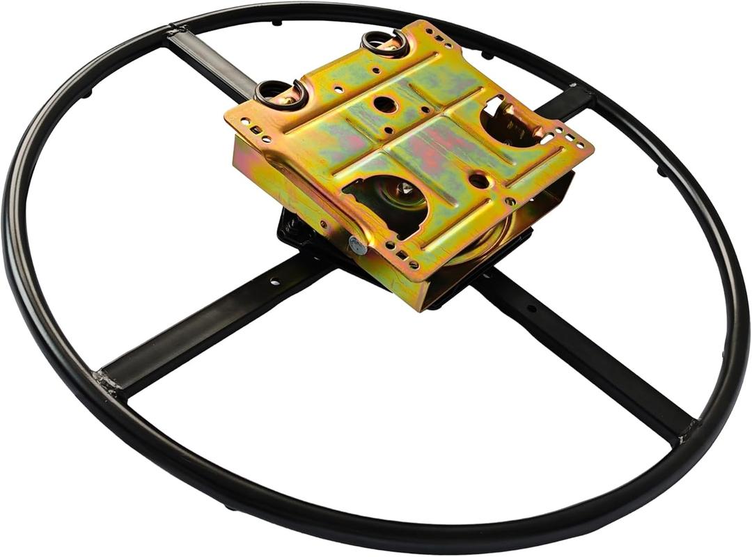 24" Heavy Duty Recliner Round Swivel Ring Base with Plate for Sofa Chair Replacement Parts