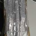 16-Pack Wrought Iron Balusters for Staircase, Hollow Single Basket with Double Twist 1/2" Square Metal Balusters with 32 Iron Baluster Swivel Shoes