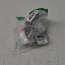 Odor-Proof Shower Drain Plug - Backflow Preventer with Magnetic Closure Valve, Hair Catcher, and Silicone Reducer Ring, Fits 1.9''-3.9'' ID Drains, Sewers, and Pipes