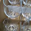 Patelai Set of 43 Water Goblet, 13.5 oz Clear Drinking Glasses Bulk Dishwasher Safe, Stemmed Water Glass for Juice Wine Beer Tea Sangria Cold Beverages, Reusable Glassware for Home Party Restaurant