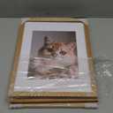 Heimlove 11x14 Picture Frame for wall,Premium Solid Oak Wood Frames Mat for 8x10 Picture & Tempered Glass-11x14 frame for Wall Art Photo and Prints,Tabletop Display family picture-Natural Oak 3 pack