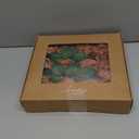 Ling's moment Flowers 16pcs Burnt Orange Rust Blooming Peonies Artificial Flowers with Stem, Artificial Peony Flowers for DIY Wedding Decorations Centerpieces Bouquets Boutonnieres (0r-brown Orange)