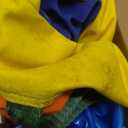 Herding Ball for Dogs, 22'' Dog Traing Balls with Straps for Australian Shepherd, Border Collie, Cattle Dog, Large Breed Outdoor Play (Multicolor)