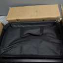 Collapsible Wagon Cart with Wheels Foldable: 360LBS Heavy Duty Folding Utility Wagon - Portable All Terrain Grocery Wagon Cart for Groceries Shopping Outdoor Camping Fishing Sports (Black)