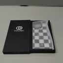 Cocomii Retangle Case for iPhone 15 Pro Max, Compatible with MagSafe, Monochrome Checkered