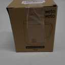 WETOWETO Coffee Mug with Handle, 14oz Insulated Stainless Steel Coffee Travel Mug, Double Wall Vacuum Reusable Coffee Cup with Lid, Powder Coated Rose Gold