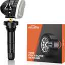 TPMS Sensor for Buick/Chevrolet/Cadillac/GMC, Pre-Programmed TPS Tire Pressure Sensors, 433 MHz Tire Pressure Monitoring System Sensor, Replaces 13598773, 1PC