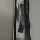 GOLDTOLUCK Stainless Steel Band Compatible with Samsung Galaxy Watch 8 7 6 5 4 Classic FE Pro 40mm 44mm 46mm 43mm 47mm 45mm 42mm 20mm Men Women Milanese Replacement Metal Elegant Casual (Black)