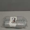 Dot&Dot Twist Memory Foam Travel Pillow for Airplanes - Travel Neck Pillow for Sleeping - Airplane Pillow for Neck Support, Chin, Lumbar and Leg - Adjustable, Bendable Neck Roll Pillow (Gray)