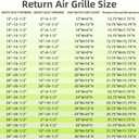 24"x24" Duct Opening Return Air Grille,Air Return Vent Cover Grill for Sidewall and Ceiling,Solid Steel AC Vent Cover HVAC Cold Air Intake Grille Without Filter House,Outer Dimension:25.75X25.75"