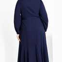 City Chic Women's Plus Size Dress - Selena (Blue, S)