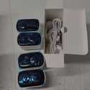 Outdoor Security Camera Wireless, 2K Battery Powered WiFi Cameras for Home Security with AI Motion Detection, Color Night Vision, Siren Alarm, 2-Way Talk, IP66 Waterproof, Cloud/SD Storage (4 Pack) (White)